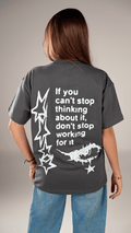 The "Mindset" Grey Graphic Tee
