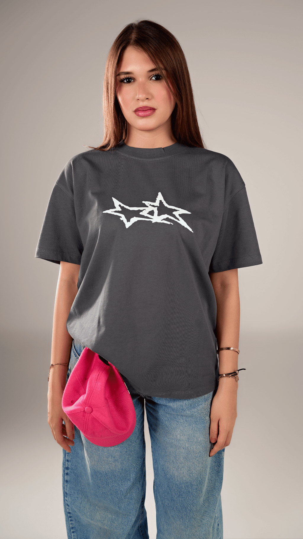 The "Mindset" Grey Graphic Tee